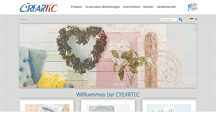 Desktop Screenshot of creartec.de