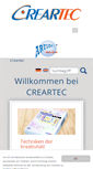 Mobile Screenshot of creartec.de