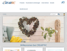Tablet Screenshot of creartec.de